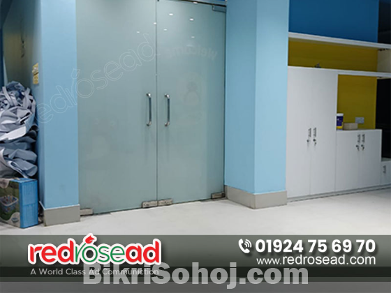 Frosted Glass Sticker Price in Bangladesh